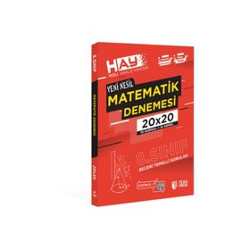 Teas Press Yayınları 8. Sınıf Matematik Hay 20x20 Denemesi
