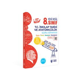 Teas Press Yayınları 8. Sınıf T.C. İnkılap Tarihi ve Atatürkçülük TeasKop Yeni Nesil Soru Bankası
