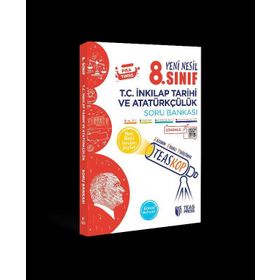Teas Press Yayınları 8. Sınıf T.C. İnkılap Tarihi ve Atatürkçülük TeasKop Yeni Nesil Soru Bankası