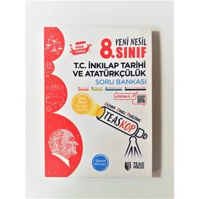 Teas Press Yayınları 8. Sınıf T.C. İnkılap Tarihi ve Atatürkçülük TeasKop Yeni Nesil Soru Bankası