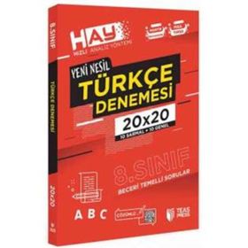 Teas Press Yayınları 8. Sınıf Türkçe Hay 20x20 Denemesi
