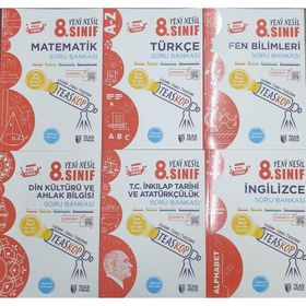 Teas Press Yayınları 8.Sınıf Yeni Nesil Soru Bankası 6 Kitap Seti