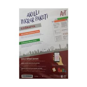 Teas Press Yayınları AYT Coğrafya Akıllı Tekrar Paketleri