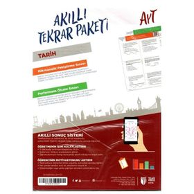 Teas Press Yayınları AYT Tarih Akıllı Tekrar Paketleri