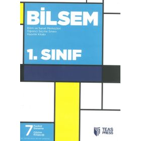Teas Press Yayınları - Bilsem 1. Sınıf Çözümlü 7 Fasikül Deneme