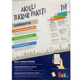 Teas Press Yayınları TYT Coğrafya Akıllı Tekrar Paketi