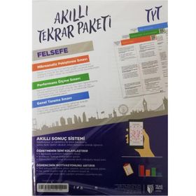 Teas Press Yayınları TYT Felsefe Akıllı Tekrar Paketleri