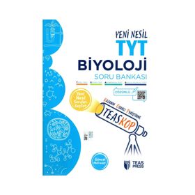 Teas Press Yayınları TYT Teaskop Yeni Nesil Biyoloji Soru Bankası