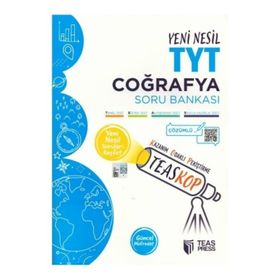 Teas Press Yayınları TYT Teaskop Yeni Nesil Coğrafya Soru Bankası