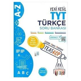 Teas Press Yayınları TYT Teaskop Yeni Nesil Türkçe Soru Bankası