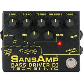 Tech 21 BSDRV2 Sans Amp Bass Driver 2. Nesil Efekt Pedalı