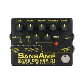 Tech 21 BSDRV2 Sans Amp Bass Driver 2. Nesil Efekt Pedalı