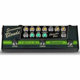 Tech 21 SansAmp Character Plus-Screaming Blonde Gitar Pedalı