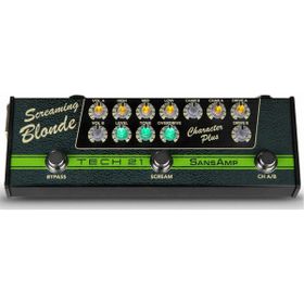 Tech 21 SansAmp Character Plus-Screaming Blonde Gitar Pedalı