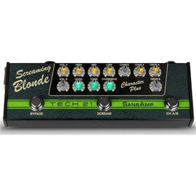 Tech 21 SansAmp Character Plus-Screaming Blonde Gitar Pedalı