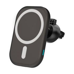 Techmaster 15w iPhone 12 13 14 Pro Max Mini Magsafe Kablosuz Araç Şarj Aleti