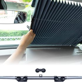 Techmaster 70-135 cm Katlanır Akordiyon Ön Cam Güneşlik