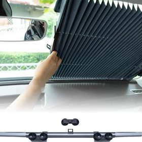 Techmaster 70-135 cm Katlanır Akordiyon Ön Cam Güneşlik