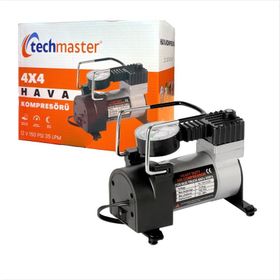 Techmaster AC-580 150 PSİ Araba Oto Araç Lastik Şişirme Pompası Kompresör