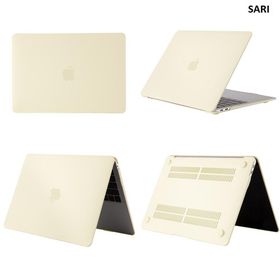 Techmaster Apple MacBook Pro 13 2016 A1706/A1708 Cream Kılıf Ultra İnce Kılıf
