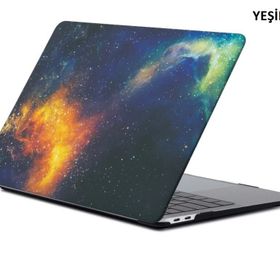 Techmaster Apple MacBook Pro 13 2016 A1706/A1708 Space Desenli Kılıf Kapak