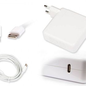 Techmaster Apple MacBook Pro 13" 2020 A2338 A2251 Type-C Usb-C Adaptör Şarj Cihazı