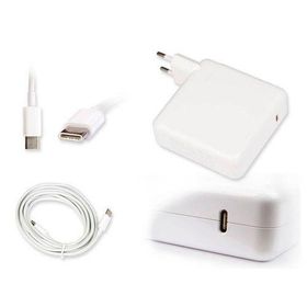 Techmaster Apple MacBook Pro 13" 2020 A2338 A2251 Type-C Usb-C Adaptör Şarj Cihazı