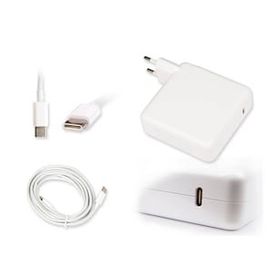 Techmaster Apple MacBook Pro 13" A2159-2019 Type-C Usb-C Adaptör Şarj Cihazı