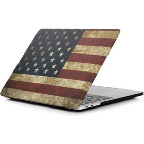 Techmaster Apple Macbook Pro 15 2016 A1707 Bayrak Desenli Kapak Kılıf