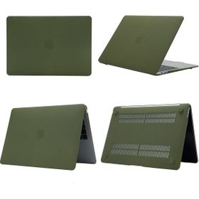 Techmaster Apple Macbook Pro 15 2016 A1707 Cream Ultra İnce Haki Kılıf