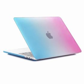 Techmaster Apple Macbook Pro 15 2016 A1707 Rainbow Ultra İnce Mavi Kılıf