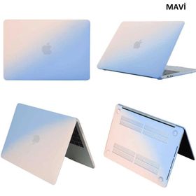 Techmaster Apple Macbook Pro 15 2016 A1707 Rainbow Ultra İnce Mavi Kılıf