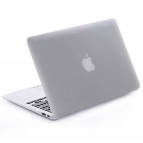Techmaster Apple Macbook Pro 15 2016 A1707 Rubber Kapak Beyaz Kılıf