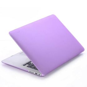 Techmaster Apple Macbook Pro 15 2016 A1707 Rubber Kapak Mor Kılıf