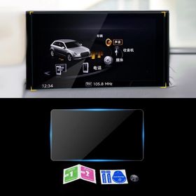 Techmaster Audi A3 2014-2020 Navigasyon Temperli Ekran Koruyucu