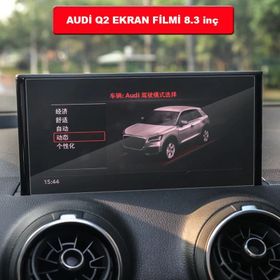 Techmaster Audi Q2 2018 2020 8.3 inç Navigasyon Temperli Ekran Koruyucu
