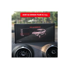 Techmaster Audi Q2 2018 2020 8.3 inç Navigasyon Temperli Ekran Koruyucu