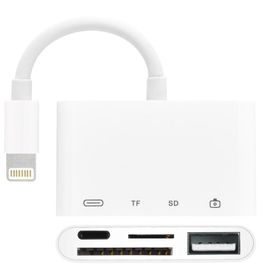 Techmaster iPhone X 11 12 13 Pro Plus Kart Okuyucu Kamera Şarj Bağlantı Kiti