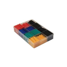 Techmaster Kutulu 530 Adet Isıyla Daralan Makaron Polyolefin Shrink Renkli Set