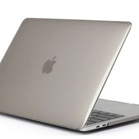 Techmaster MacBook Air 13 A1932 2018 A2179 2020 Kristal Şeffaf Kapak Füme Kılıf