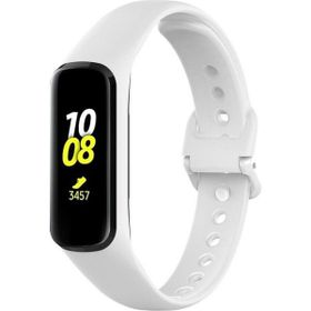 Techmaster Samsung Galaxy Fit 2 R220 TME Silikon Beyaz Kordon