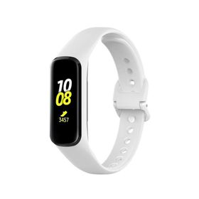 Techmaster Samsung Galaxy Fit 2 R220 TME Silikon Beyaz Kordon
