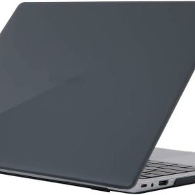 Techmaster Siyah Huawei Matebook X Pro 2020 Rubber Kapak Koruma Kılıf