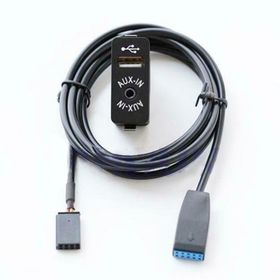 Techmaster SKU59 Bmw E46 2001-2005 USB Aux Kablosu Bağlantı Aparatı