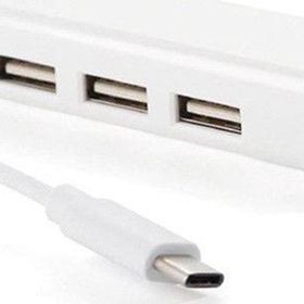 Techmaster Usb-C 3.1 Type-C 3 USB 3.0 ve RJ45 Yüksek Hızlı Ethernet Port
