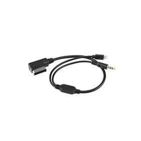 Techmaster Vw Audi 3.5 mm Aux Kablosu ve iPhone Lightning Şarj