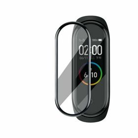 Techmaster Xiaomi Mi Band 5 5D Tam Kaplayan Kırılmaz Nano Ekran Koruyucu