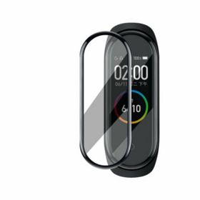 Techmaster Xiaomi Mi Band 6 5D Tam Kaplayan Kırılmaz Nano Ekran Koruyucu