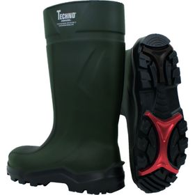 Techno Boots S4 Joobmaster Çelik Burunlu Yeşil Uzun Çizme