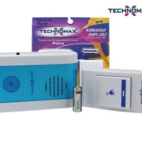Technomax TM-1104 Çok Frekanslı Kablosuz Zil